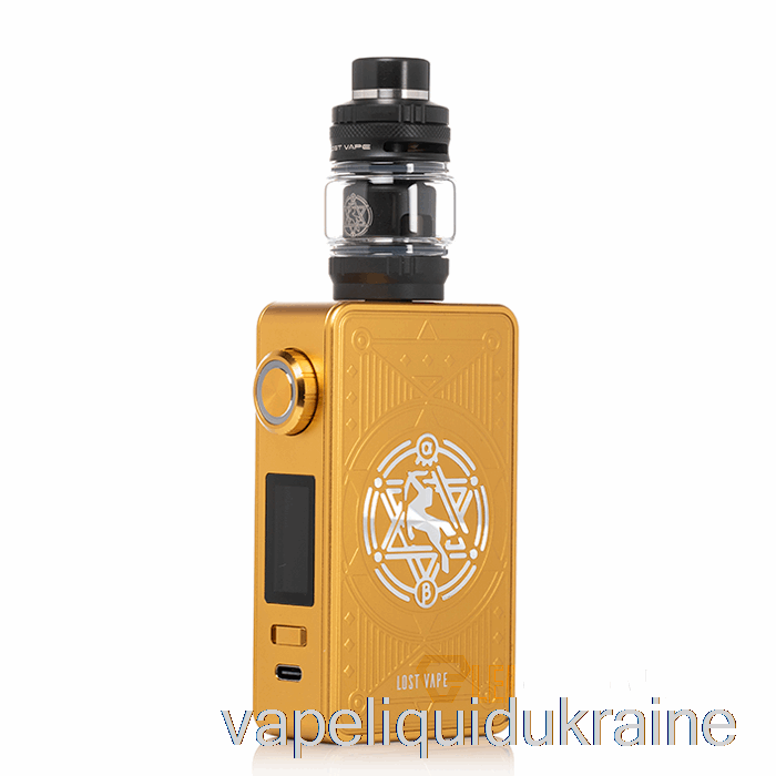 Vape Liquid Ukraine Lost Vape Centaurus M200 Starter Kit Golden Knight